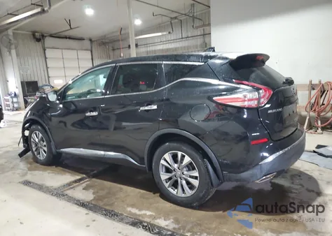 2018 Nissan Murano S из США, поврежденный, VIN 5N1AZ2MH9JN103942